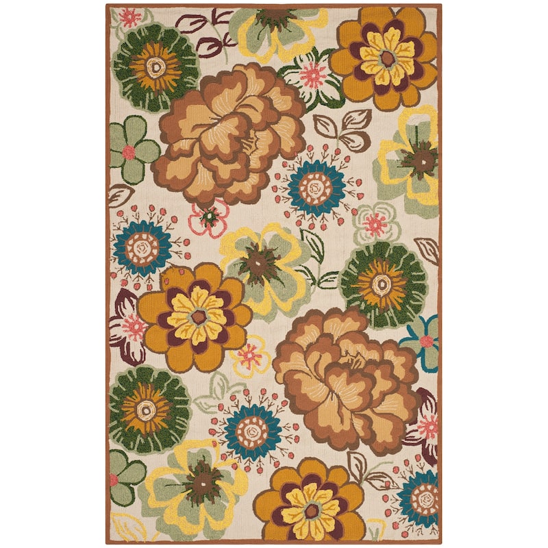 SAFAVIEH Handmade Four Seasons Giorgiana Floral Rug