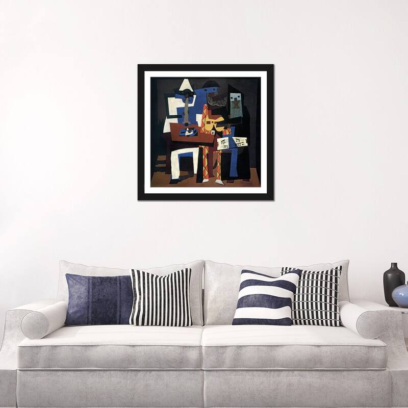 iCanvas "Three Musicians" by Pablo Picasso