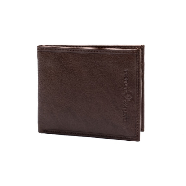 Luciano Barbera Club SASA Leather Wallet Brown