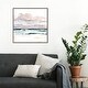 preview thumbnail 10 of 12, Soft Coastal Abstract I by Emma Scarvey Framed Canvas Wall Art Print