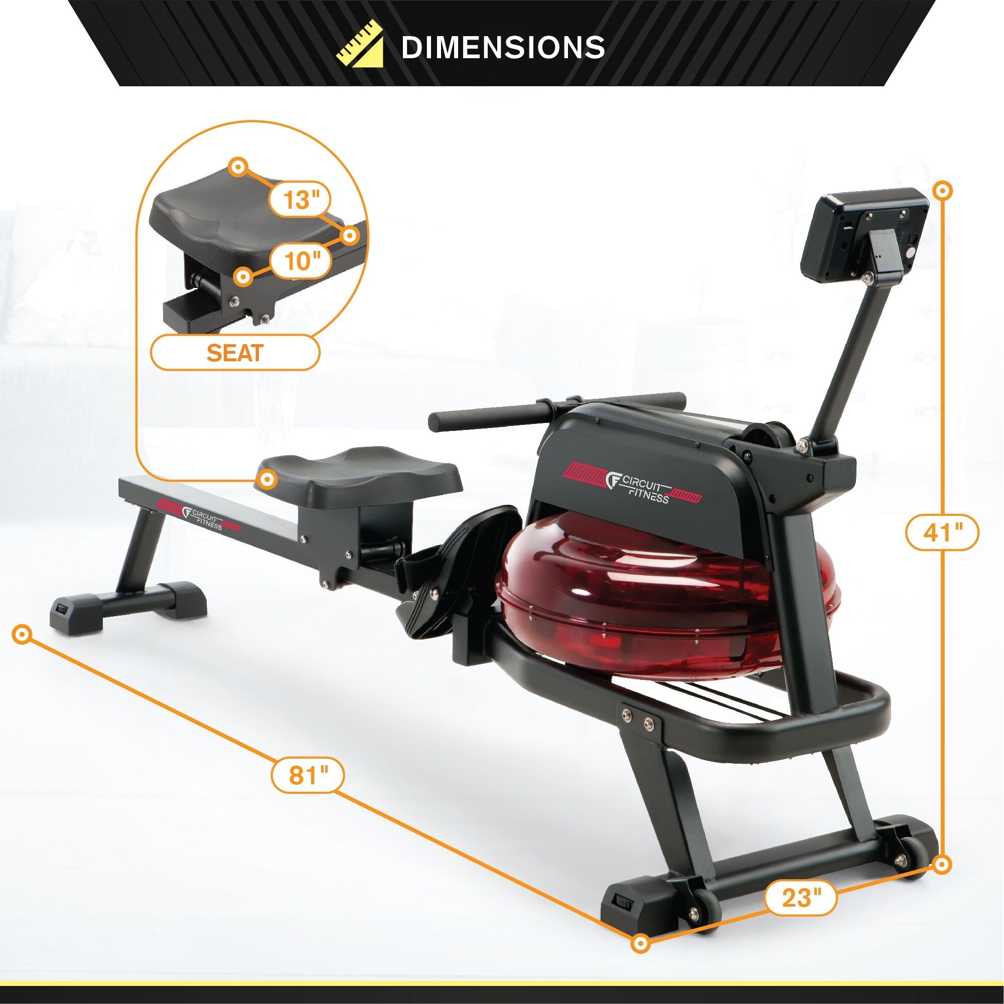 Circuit Fitness Water Rowing Machine N A On Sale Bed Bath Beyond 35684043