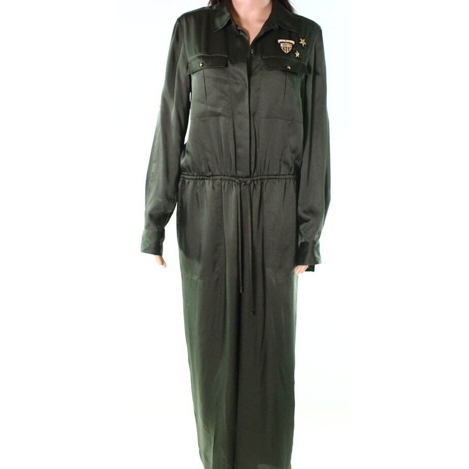 ralph lauren green jumpsuit