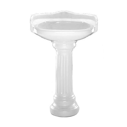 Proflo Pf1021 Bathroom Sink Pedestal Only For Pf1121 White Proflo Pf1021 Bathroom Sink Pedestal Only For Pf1121 White