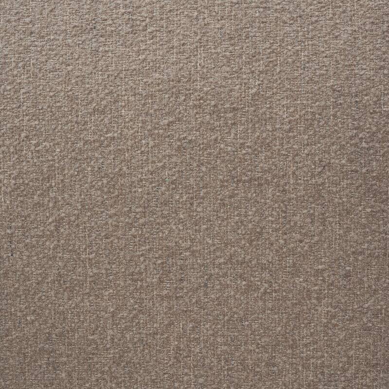 Willmar Textured Mushroom Gray Fabric Espresso Brown Wood Accent Lounge Chair