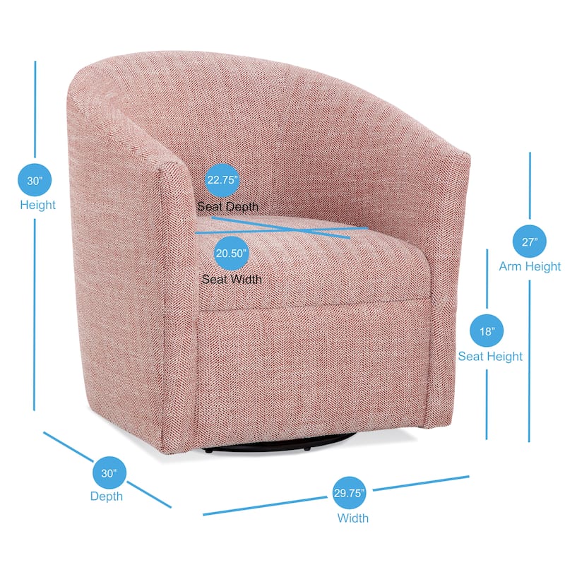 Leony Swivel Accent Chair by Greyson Living