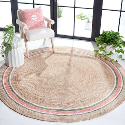 SAFAVIEH Handmade Natural Fiber Linn Bohemian Jute Rug
