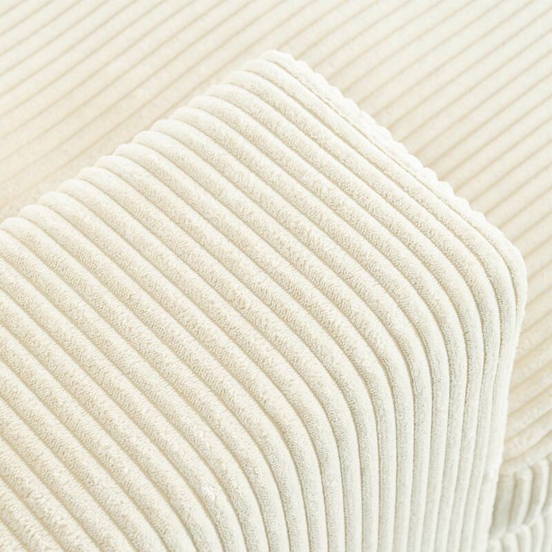 53.5" Oversized Chaise Lounge Lounge Chair, Living Room Upholstered Single Sofa Chair Sleepers Couch Bed