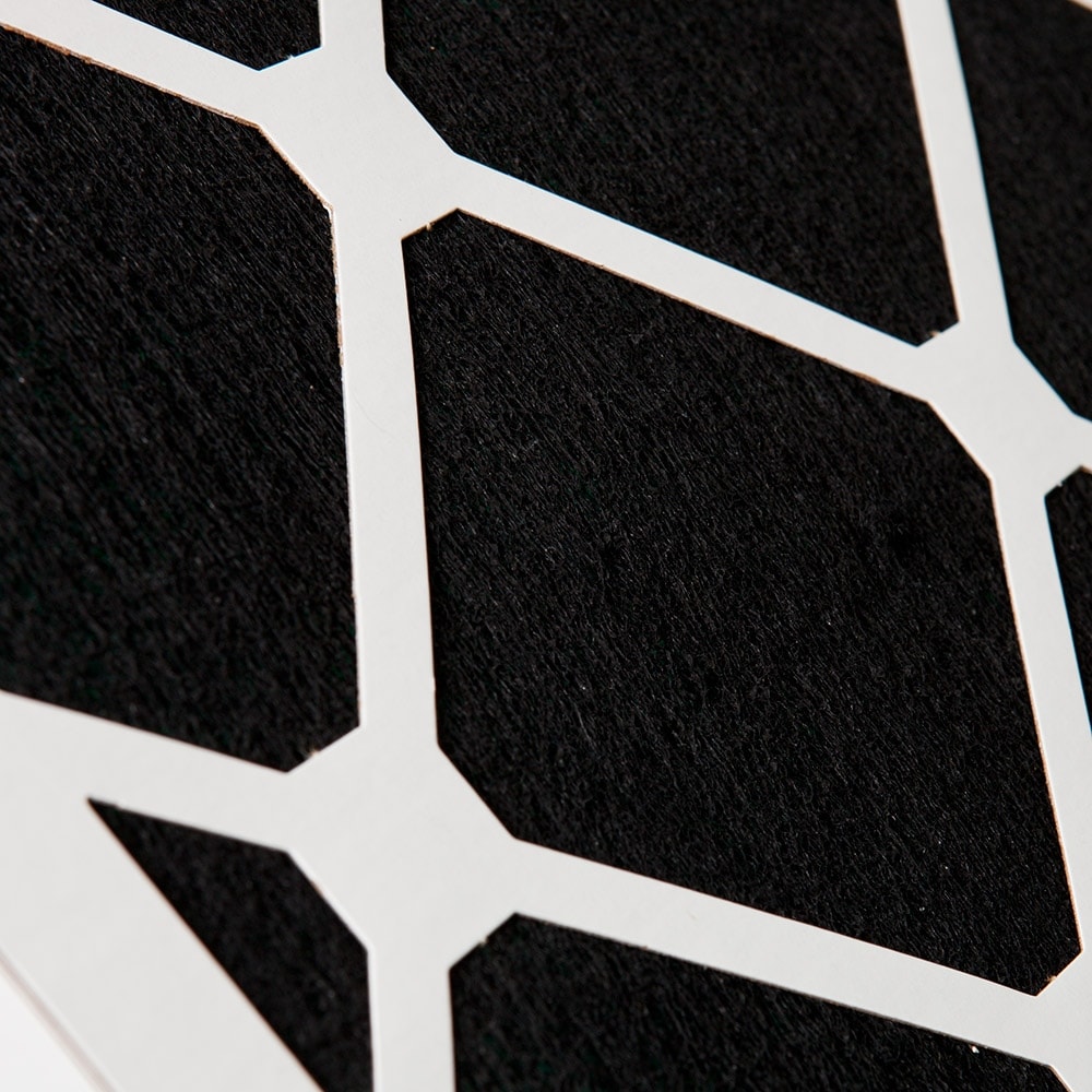 Nordic Pure 19x22x1ExactCustomM14+C-6 MERV 14 Carbon AC Furnace Filters 6 Piece