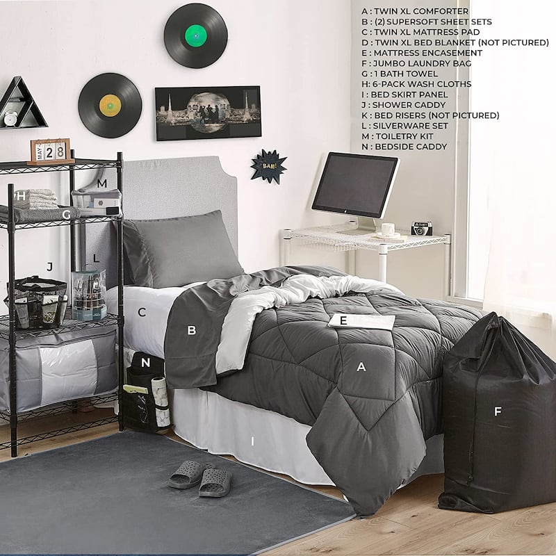 The 44-Piece College Dorm Essentials Set - Totally Complete