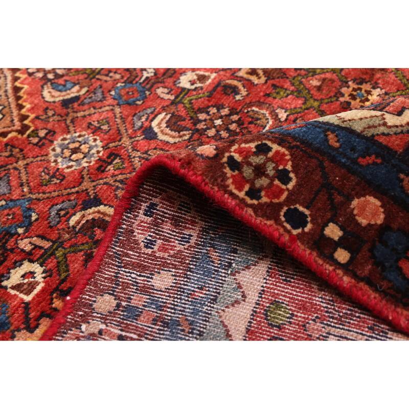 ECARPETGALLERY Hand-knotted Andelz Red Wool Rug - 3'3 x 9'0