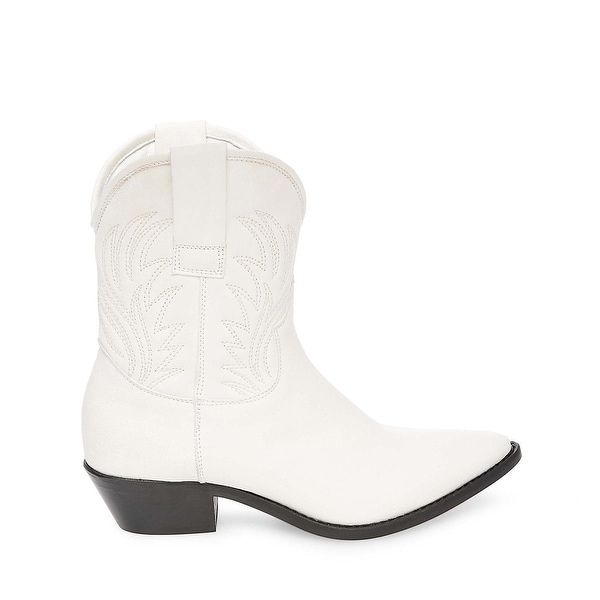 steve madden white cowboy boots
