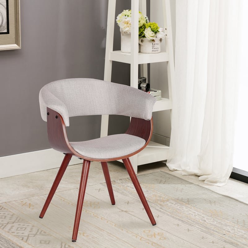 Porthos Home Finola Fabric Mid-Century Dining Chair