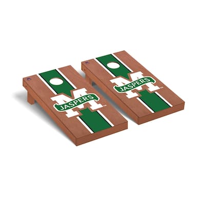 Manhattan Jaspers Rosewood Cornhole Board Set