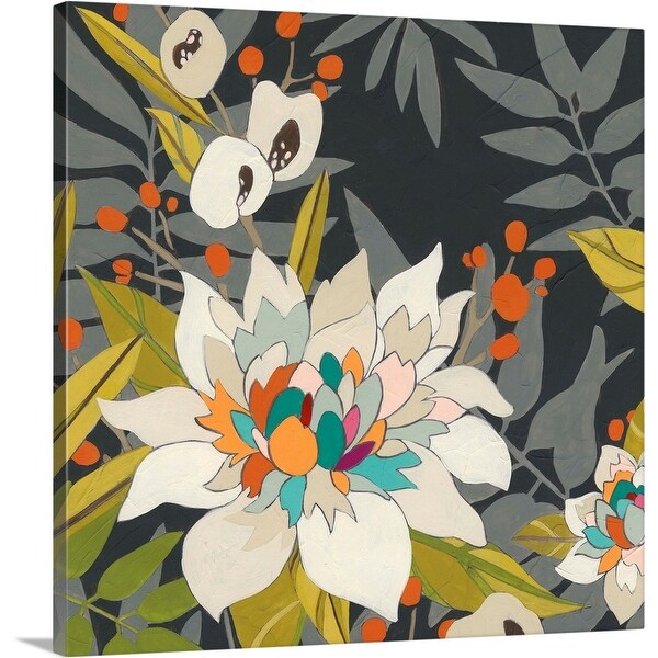 "Tropical Twilight II" Canvas Wall Art