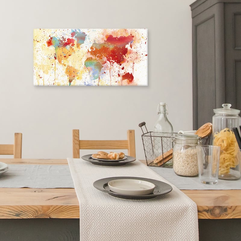 Traveled the World Canvas Art Print