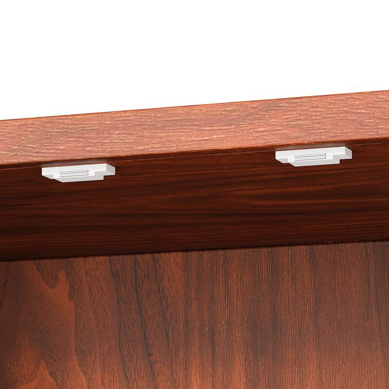 Modern 72" Kitchen Pantry Cabinet, Large Storage Cabinet with Doors & Adjustable Shelves, Multi-Functional Cupboard