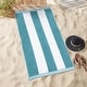 preview thumbnail 16 of 62, Cabana Stripe Oversized Cotton Beach Towel by Superior