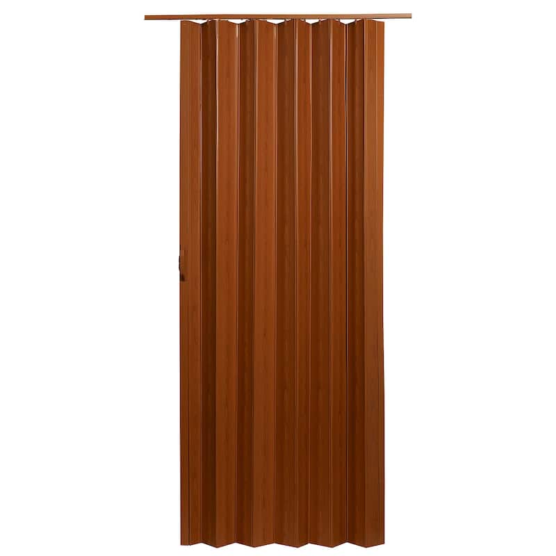 Spectrum Via Fruitwood PVC 48-inch x 96-inch Folding Door