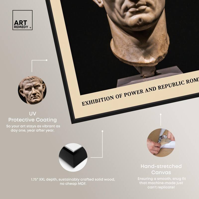 Roman Leader Canvas by Art Remedy