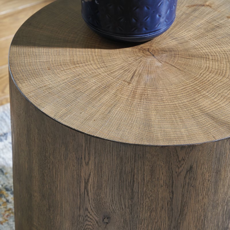Signature Design by Ashley Cammund Brown Accent Table (Set of 2) - 20" W x 20" D x 20.13" H