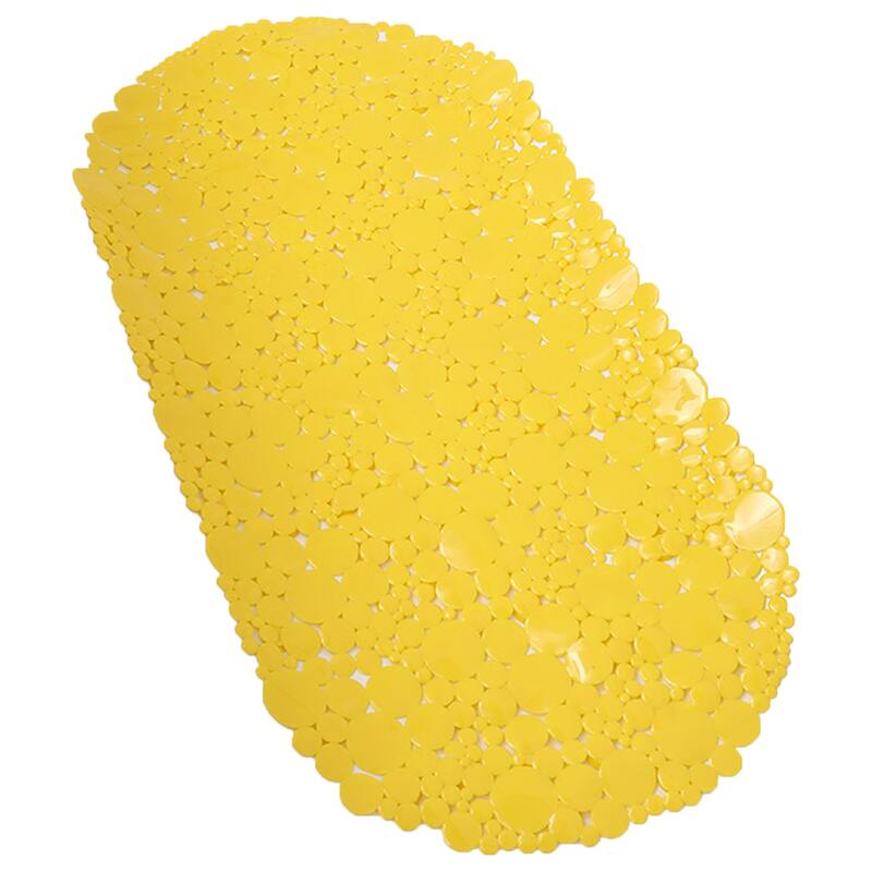 Bubbles Non-Slip Oval Bathtub Mat 28 L x 15 W