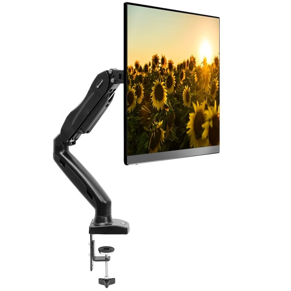 Full Motion LCD Monitor Arm - Supports up to 27" by Mountio