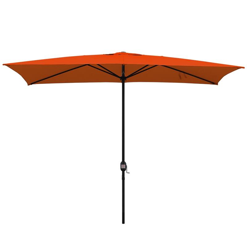 Maypex 10 X 6.5 Feet Rectangular Market Umbrella