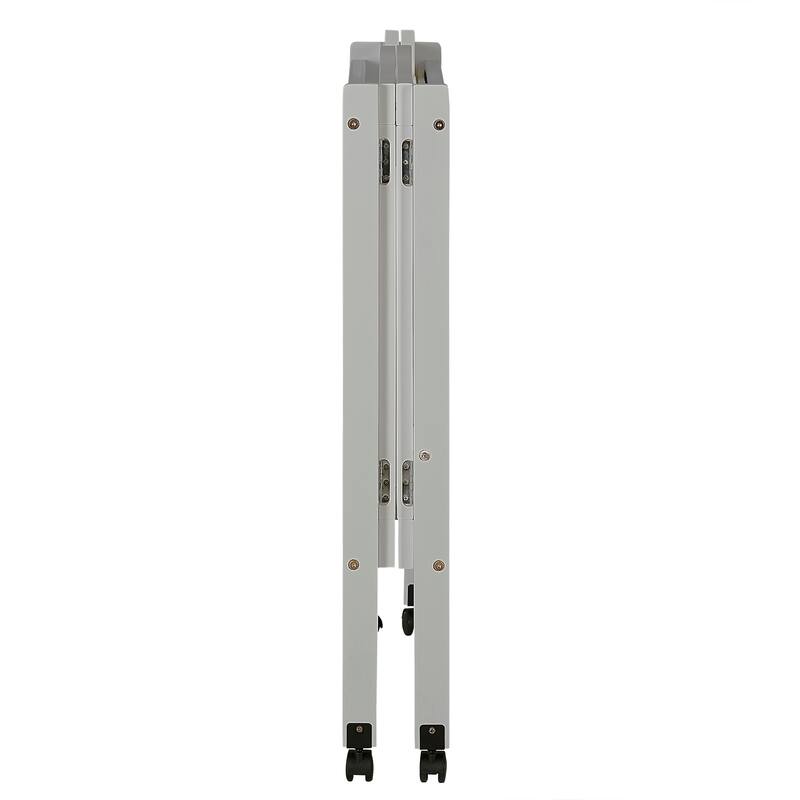 Dream On Me, 2 in 1 Lightweight Folding Portable Crib - pebble grey