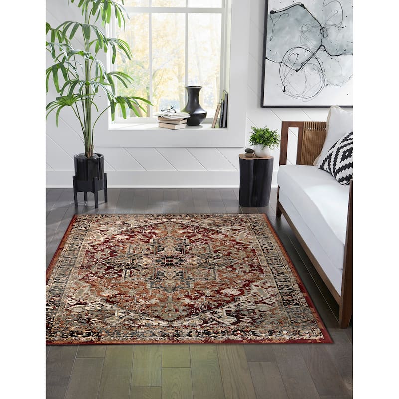 Liora Manne Aurora Medallion Indoor Rug