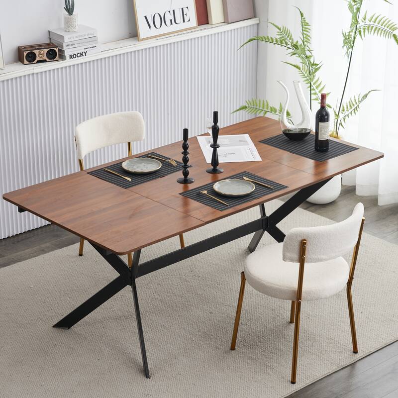 Set of 2 mid-century modern dining chairs