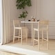 preview thumbnail 28 of 34, Linon Dahlia Armless Barstool Set of 2