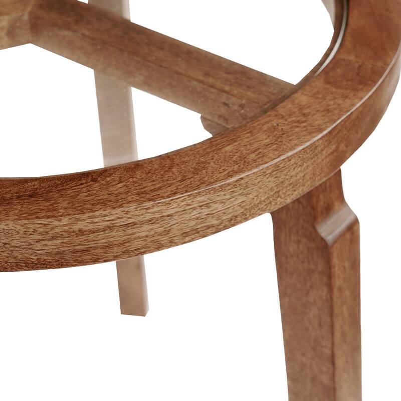 Warren Coastal Wood Coffee Table with Storage Shelf, 22"W x 45"L x 18"H, White Wash Finish by Sevita - 22"W x 45"L x 18"H