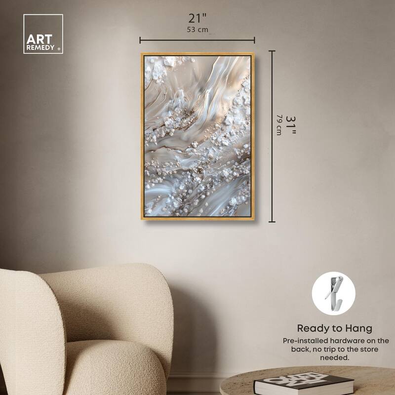 Effervescent Earth II Canvas by Art Remedy