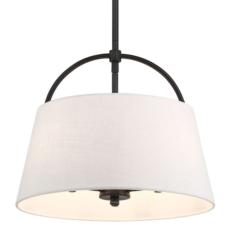Minka Lavery 5395 Headington 3 Light 18" Wide Chandelier - Coal
