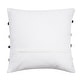 preview thumbnail 5 of 8, 20" x 20" Benn Striped Tufted Texture Cotton Decorative Throw Pillow With Insert
