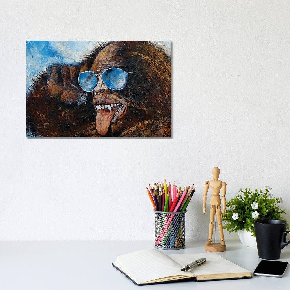 iCanvas "Bigfoot" by Michael Creese Canvas Print