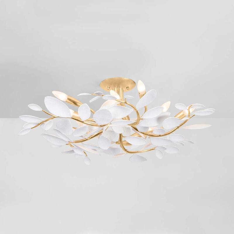 Hudson Valley Lighting 2232 Marabec 10 Light 32" Wide Semi-flush