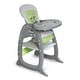 preview thumbnail 2 of 27, Badger Basket Envee II Baby High Chair with Playtable Conversion Green