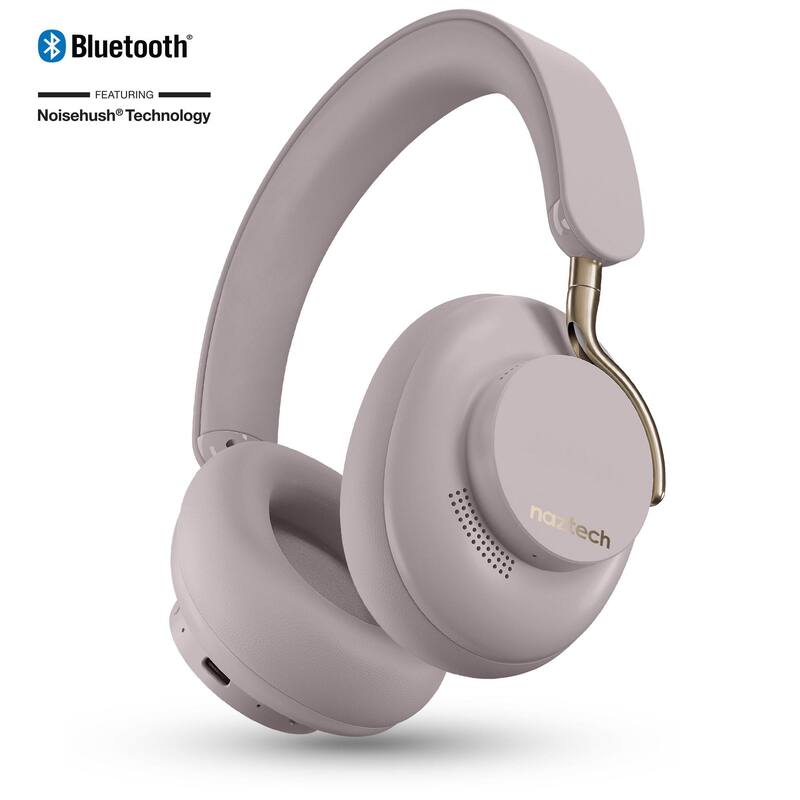 Naztech Aura 360 ANC Wireless Headphones - Moondust
