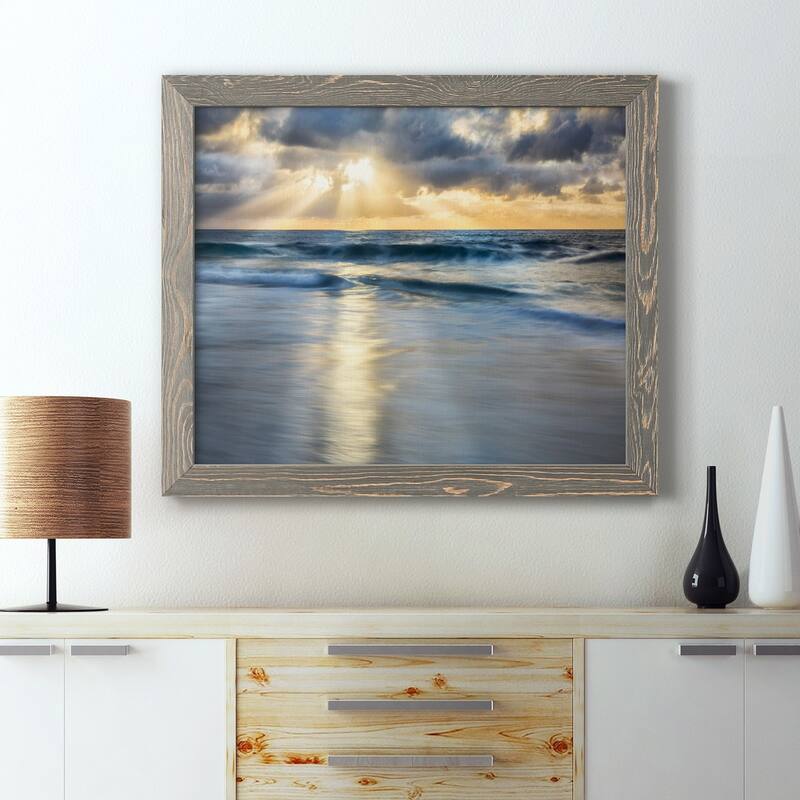Cloudscape Shore-Premium Framed Canvas - Ready to Hang