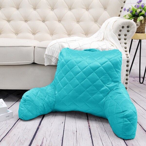 Velvet Do It Yourself Bedrest Reading Pillow Cover and Filling On Sale Bed Bath Beyond 35300356