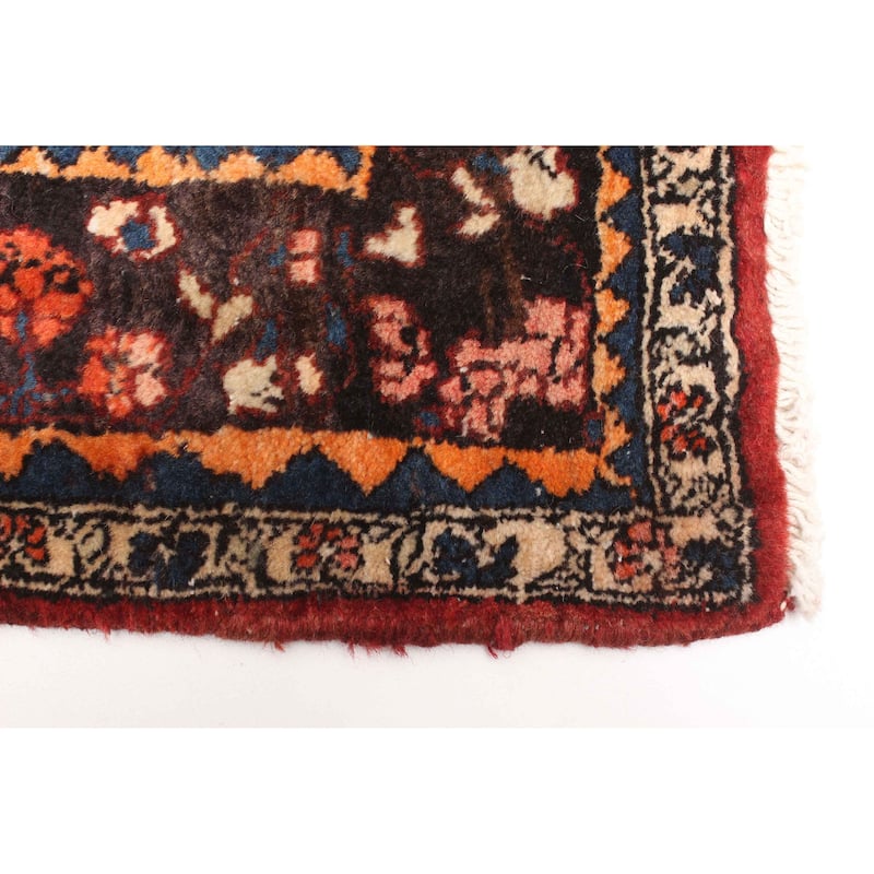 ECARPETGALLERY Hand-knotted Kayseri Red Wool Rug - 4'5 x 6'5