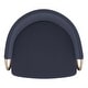 preview thumbnail 20 of 19, Set of 2 Contemporary Velvet & Metal 26" Counter Stool