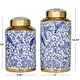 preview thumbnail 22 of 26, Ceramic Modern Abstract Decorative Jars (Set of 2)