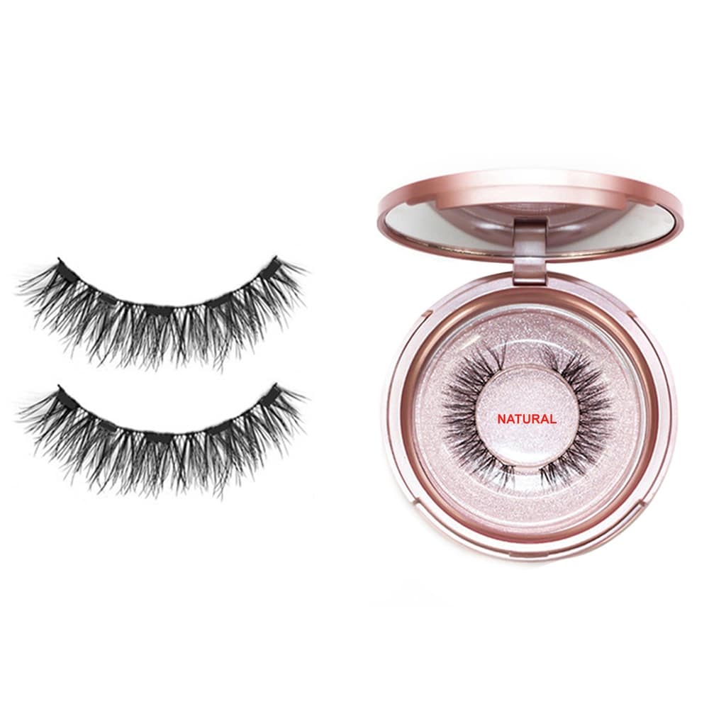Magnetic Eyeliner With 3D Magnetic Eyelashes & Tweezers Waterproof Kit (Eye Makeup Primer - 1 Piece)