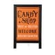 preview thumbnail 66 of 71, Glitzhome 4th of July Wooden Standing Easel Hanging Porch Signs