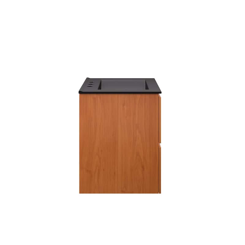 Scenic 24" Wall-Mount Bathroom Vanity