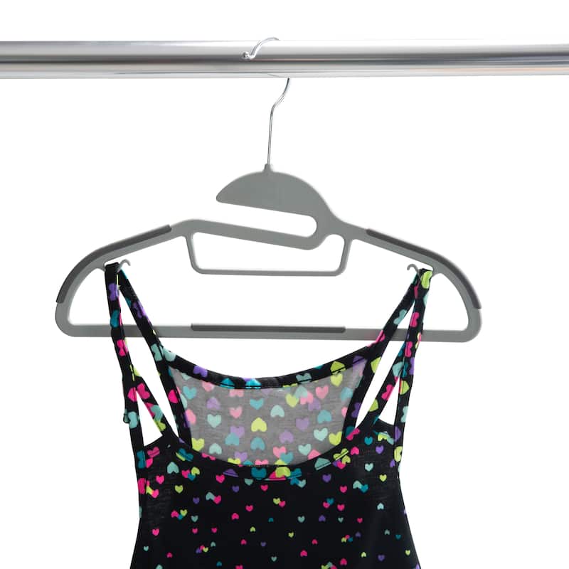 Simplify Kids 12 Pack Collar Saver Ultimate Hangers