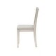 preview thumbnail 13 of 14, Hillsdale Furniture Spencer Wood Ladder Back Dining Chair, Set of 2, White Wire Brush