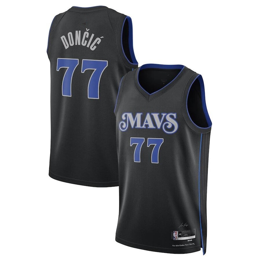 Grand choix de Nike Maillot De Luka Doncic Dallas Mavericks Homme Suit